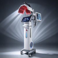 Station de soin du cuir chevelu multifonctionnelle avec bras robotique réglable pour spa capillaire professionnel