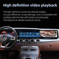 Autoradio Android avec écran triple, écran tactile, Carplay, Youtube, système de navigation GPS, Mercedes W213 Benz E 16-20
