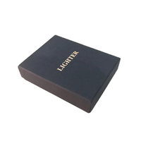 Étui à cigares JX Factory personnalisé avec logo, classique, carré, en papier, gravure laser vintage, coupe-vent, durable
