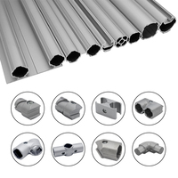 Joint de profils de fente en T en alliage d'aluminium en gros d'usine pour pince de connexion de raccord de tuyau de rack