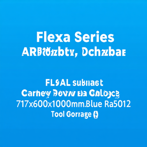 Fami Flexa Series Empty <b>Drawer</b> Cabinet 717x600x1000mm Blue Ral5012 <b>Tool</b> Storage - Product Image 3
