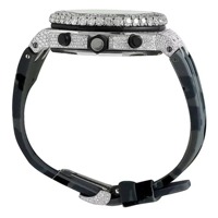 Maßgefertigte Luxus-Armbanduhr mit Laborgezüchteten Mechanischen Uhrwerken, Legierungsgehäuse, Glasanaloganzeige, Schlichtes Unisex-Mode-Design, Leichtgewichtig