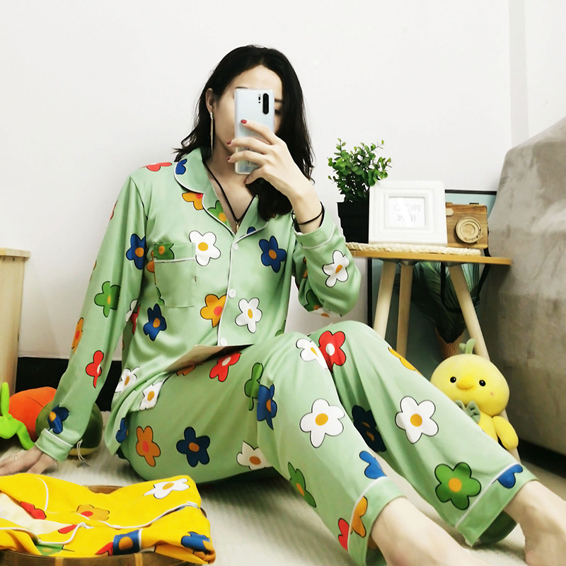 S green flower cardigan