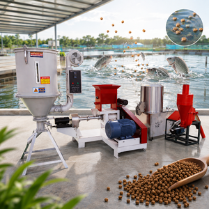 Granulador Extrusor de Alimento Flotante para Peces Pequeños Lima 100-300kg/H, <span class=keywords><strong>Precio</strong></span> de Máquina Extrusora de Alimento para Peces, Proveedor de Máquinas de Fabricación - Product Image 1