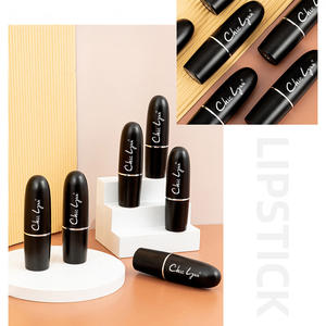 Rouge à lèvres noir mat imperméable <span class=keywords><strong>gothique</strong></span> pour le marché européen et américain, <span class=keywords><strong>maquillage</strong></span> de fête d'<span class=keywords><strong>Halloween</strong></span>, longue tenue, haute pigmentation, tendance, festif - Product Image 3