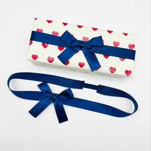 Nœud en satin au design élégant E-Magic avec bande élastique pour emballage de boîte cadeau, nœud pour sac banane, <span class=keywords><strong>ruban</strong></span> de 16 mm pour emballage - Product Image 3