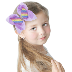 Atest design-Pinzas para el pelo de bebé, pasadores para el pelo con lazo, accesorios para el pelo de bebé - Product Image 4