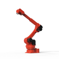 Brazo Robótico Industrial de 6 Ejes, Motor con Caja de Cambios Controlada por PLC, Carga Útil de 45 kg, Alcance de 2546 mm para Paletización y Estampado de Alta Resistencia