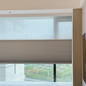 Mành tổ ong điện thông minh điều khiển từ xa bằng điện điều khiển từ xa bảo vệ nhà thông minh chế độ kép tiết kiệm năng lượng ngày đêm - Product Image 4