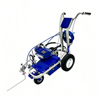 Nouveautés : Machine portable manuelle de marquage routier à peinture froide pour la construction de lignes de circulation et de parkings