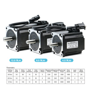 <span class=keywords><strong>Motor</strong></span> paso a paso <span class=keywords><strong>servo</strong></span> de circuito cerrado CNC Nema 34 con codificador, controlador, fuente de alimentación y placa de interfaz <span class=keywords><strong>MACH3</strong></span>, juego de 1, 3 o 4 unidades para grabadora - Product Image 4