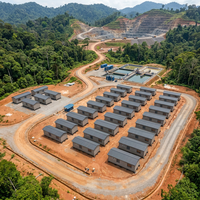 Maison préfabriquée WELLCAMP, villa modulaire rustique, dortoir, écologique, installation rapide