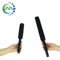 Housse de microphone jetable personnalisée de haute qualité avec logo coloré, housse en mousse pour microphone portable