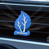 Parfum de clip d'évent de voiture de longue durée de qualité supérieure avec un parfum frais au design mignon pour l'intérieur de l'automobile-Fabriqué en plastique durable