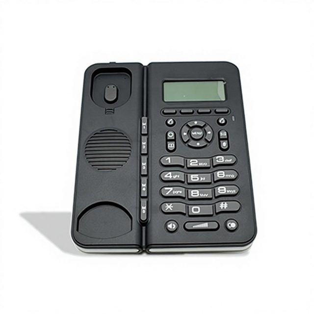Video VoIP Phone with PoE Dual SIP Accounts 1 Year Warranty 128x64 Graphic LCD Display Auto-Provision Support