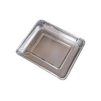 Sortez les plats de cuisson et les casseroles Plateau rectangulaire en aluminium pour les aliments pour servir et transporter Durable et facile à utiliser