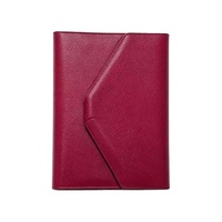 Agenda quotidien personnalisé A5/A6 de haute qualité, reliure à disques, feuilles mobiles, spirale, couverture en cuir, logo personnalisé pour le bureau/l'école