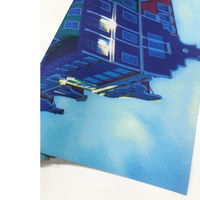 Textile extra-noir 100% polyester pour impression par jet d'encre