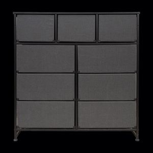 Modern Stainless Steel MDF Freestanding Panel Pine Bedroom Dresser <b>Cabinet</b> for Living Room - Product Image 5
