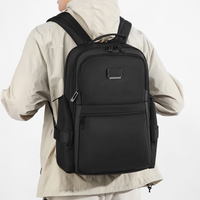 Sac à dos de voyage d'affaires multi-compartiments avec tissu en nylon durable pour hommes, sac d'école pour ordinateur portable 15,6 pouces