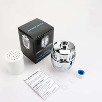 Ensemble de filtre de pommeau de douche en plastique à charbon actif, vente directe d'usine, pour la purification de l'eau dure domestique, peau et cheveux sains