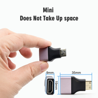 Adaptateur audio-vidéo multifonctionnel 60HZ HDTV 1080P 1080I, connecteurs et convertisseurs audio-vidéo mini 8K
