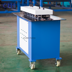 Máquina automática de conformado de cuellos Pittsburgh para ductos cuadrados de chapa de acero, fabricación de ductos <span class=keywords><strong>HVAC</strong></span>, 220V-440V, 0.4-1.0mm - Product Image 6