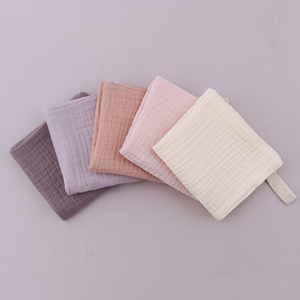 1 takım katı Jersey % 100% organik pamuk oft Muslin kumaş kundak battaniyesi örme bebek battaniyeleri erkek ve kız için - Product Image 3