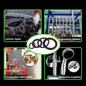 Free Sample O-Ring Seals REACH RoHS Approved Standard CS 1.2 mm AS568 PG Sizes Different Color Hardness 40 50 ShoreA <b>Rubber</b> - Product Image 2