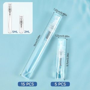 Sample Test Atomizer <b>Small</b> Pocket Empty Plastic Perfume <b>Bottles</b> 2ml 3ml 4ml 5ml Spray <b>Bottle</b> for Fragrant Tester Packing Stock - Product Image 2