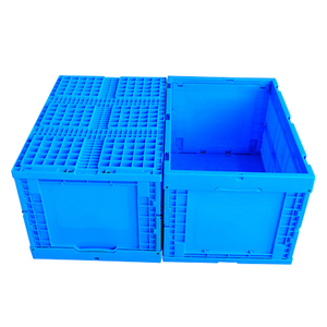 Industrial Heavy Duty Stackt Plastic Storage Moving Container Storage Crate Tote Box With Attached Lid