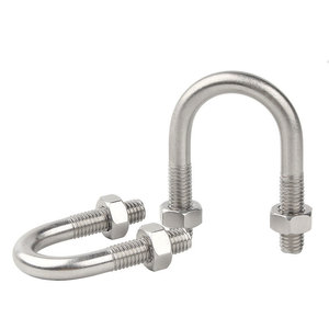 Varillas Roscadas de Metal Galvanizado con Clip en Forma de U DN25 M14 para la Industria General - Product Image 1