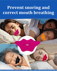 Stiker Anti Mendengkur dan Anti Bernapas Lewat Mulut dengan Lubang Tidur Anti Terbuka, Tali Mulut untuk Tidur yang Lembut dan Bernapas - Product Image 4