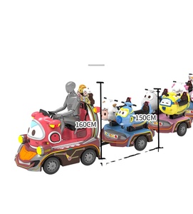 Trenino Senza Binari per Bambini Nuovo Design Mini Treno per Centro Commerciale e Feste con Funzioni Turistiche - Product Image 2