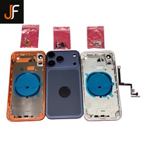 Carcasa de aleación de aluminio JF para diseño de barra de conversión 11, cubierta trasera de lente de cámara, marco intermedio, naranja, azul oscuro, blanco, privado