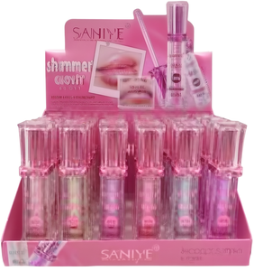 Saniye Shimmer Lip Gloss 6 ml con Vitamina E, Formato Regolare 60011 - Product Image 1
