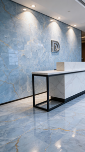 Carreaux de porcelaine polie 750x1500mm aspect marbre vert agate pour comptoirs et revêtements muraux, personnalisables - Prix de gros - Product Image 2