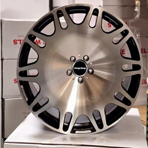 Rueda Monobloque Forjada de 20 y 22 Pulgadas en Aleación de Aluminio Negro Brillante para Mercedes Clase G <span class=keywords><strong>700</strong></span> AMG Clase S - Product Image 5