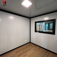 Maisons conteneurs de 20 pieds, maisons conteneurs extensibles de 40 pieds, maisons conteneurs pliantes avec salle de bain et cuisine