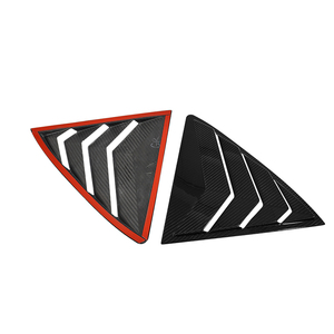 Ailerons de fenêtre arrière en carbone véritable pour <span class=keywords><strong>Toyota</strong></span> <span class=keywords><strong>GR</strong></span> Corolla 2023 et plus - Product Image 5