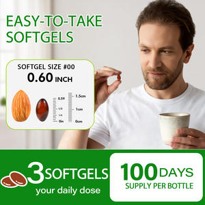 300粒植物提取物4000毫克锯棕榈叶提取物软胶囊支持前列腺健康荷尔蒙平衡锯棕榈软胶囊 - Product Image 6