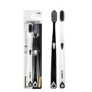 Soft Bristle <b>Toothbrush</b> Private Label Custom Made Adult Wide <b>Head</b> Cleaning Manual <b>Toothbrush</b> OEM ODM Factory Processing - Product Image 4