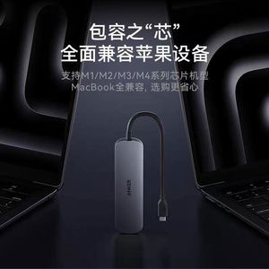 Anker 7 In 1 Usb C Hub With Hdmi 4K Output And Multiple Ports For Laptop And Desktop Use - Product Image 3