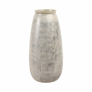 Vaso in ceramica smaltata effetto marmo artigianale, vaso per fiori testurizzato per soggiorno, decorazione per la casa, camera da letto, esposizione su tavolo - Product Image 4
