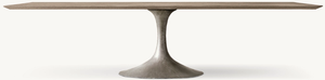 Aero Rectangular Dining <b>Table</b> RH Style Solid Wood Dining <b>Table</b> - Modern Indoor Furniture for Kitchen & Living Room - Product Image 2