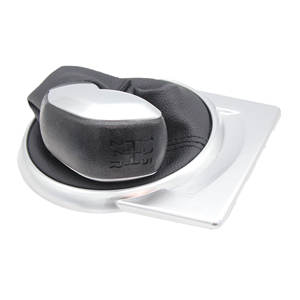 Pommeau de levier de vitesse en cuir argenté, convertisseur tout-en-un ergonomique pour Citron C4 MK1 - Product Image 4