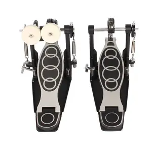 Nova Chegada Double Bass Pedal Cadeia Drive Bass Drum Kick Pedais