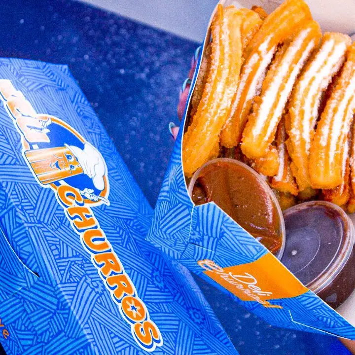 Fabricant de boîtes d'emballage Churros imprimées personnalisées Papier de qualité alimentaire