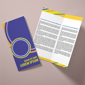 Custom Double Sided Brochure <strong>Printing</strong> Paper Folding Paper <strong>Printing</strong> Services - Product Image 6