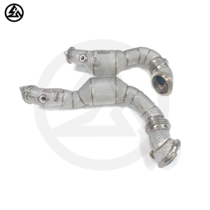En stock, prêt à être expédié : tuyau d'échappement haute performance CSZ pour BMW <span class=keywords><strong>E92</strong></span> <span class=keywords><strong>335I</strong></span> N54 3.0T SS304 Downpipe avec catalyseur Accessoires de voiture - Product Image 4